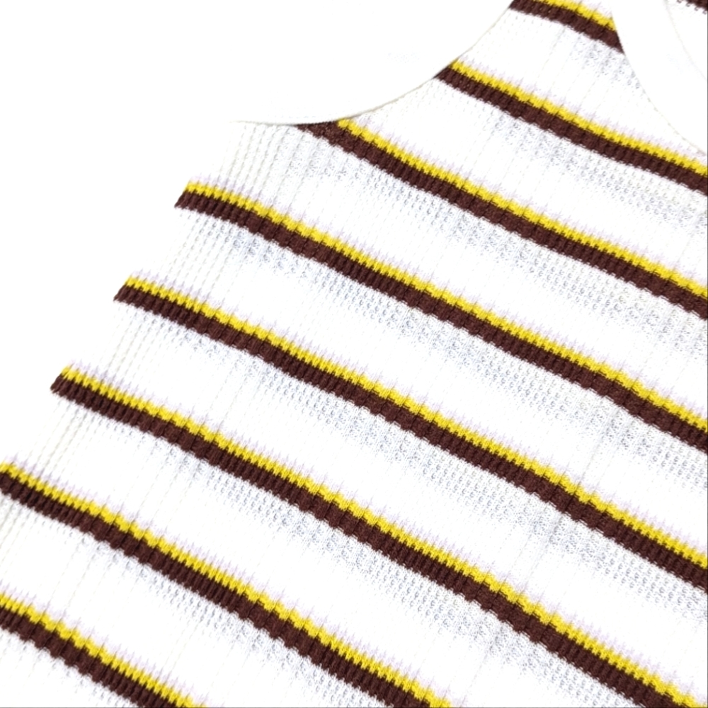 Aerie | Super Soft | Casual | Striped | Tank Top Vibrant | Retro | Ribbed | Boho - Picture 5 of 15